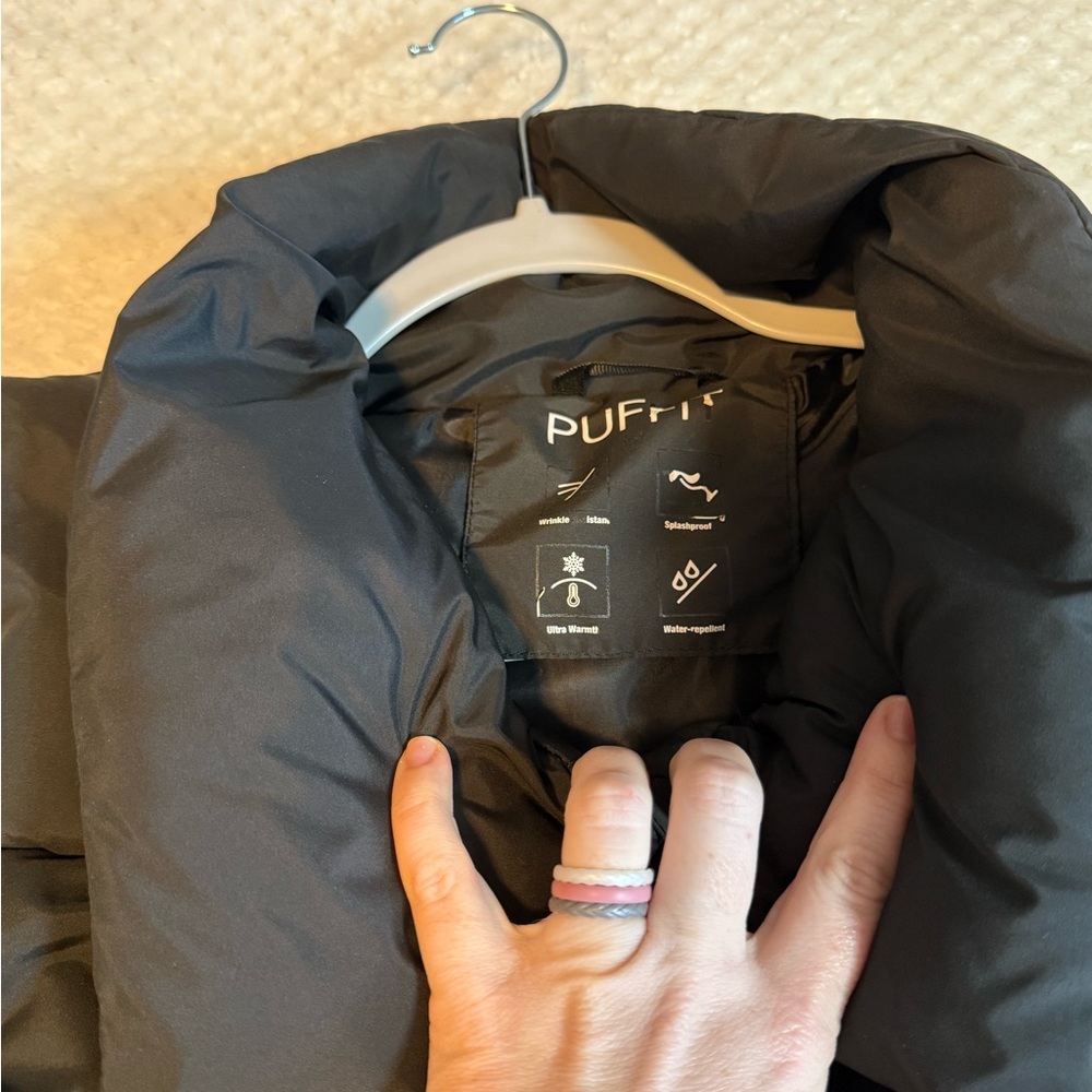 Black Puffer Vest